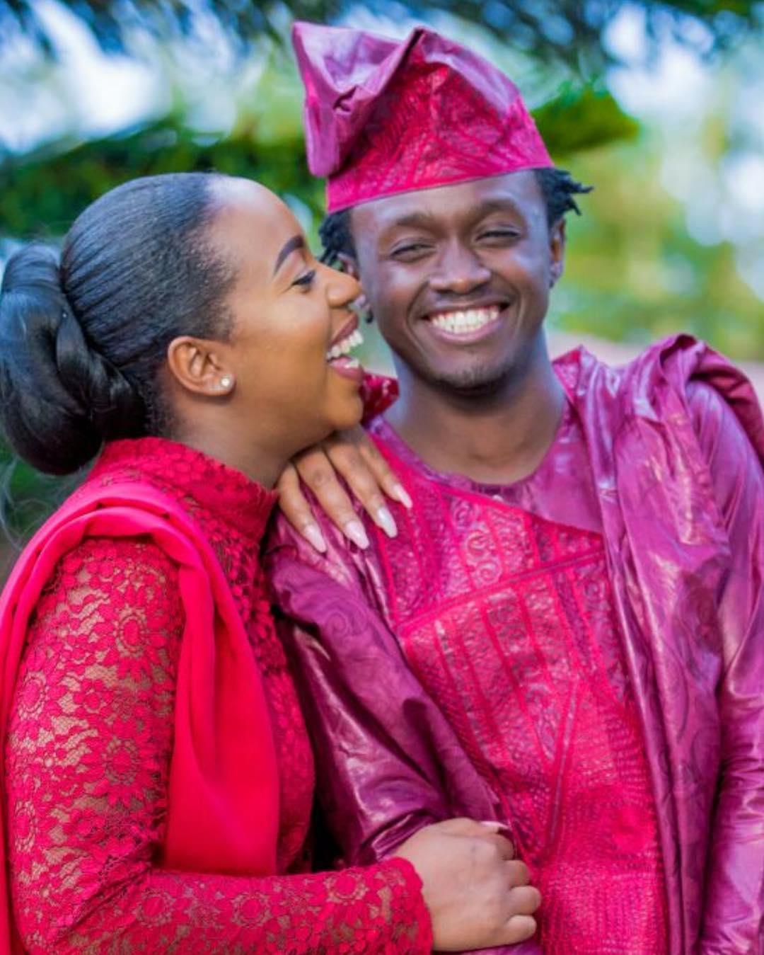 Bahati and Diana Marua