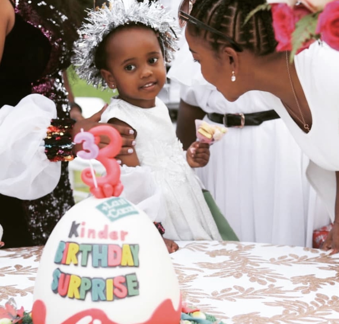 Dj Pierra Makena throws lit party to mark daughter’s 3rd birthday!  (Photos)