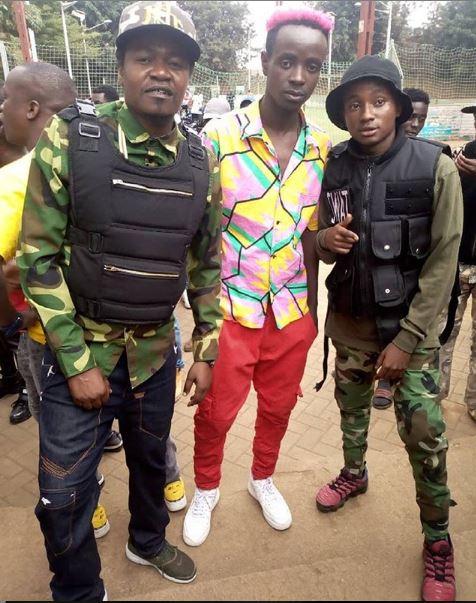 Jua Cali with Odi Wa Murang'a and Swat Mtoto Wa Eunice