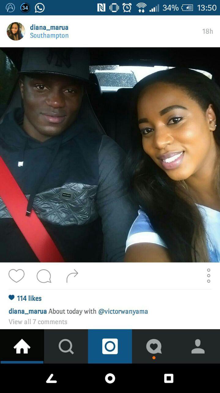 Bahati addresses viral photo of Diana Marua and footballer Victor Wanyama