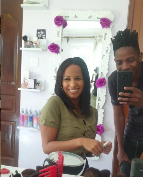 Eric Omondi can´t keep calm after Chantal Grazioli lands safely in Kenya [video]
