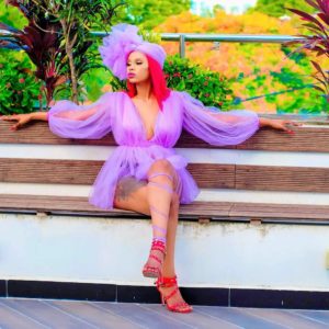 Lulu Diva takes the airwaves with Mr Blue on Naogopa