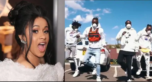 Cardi B impressed by Kenyan dance crew ¨Coronavirus¨ dance challenge [video]