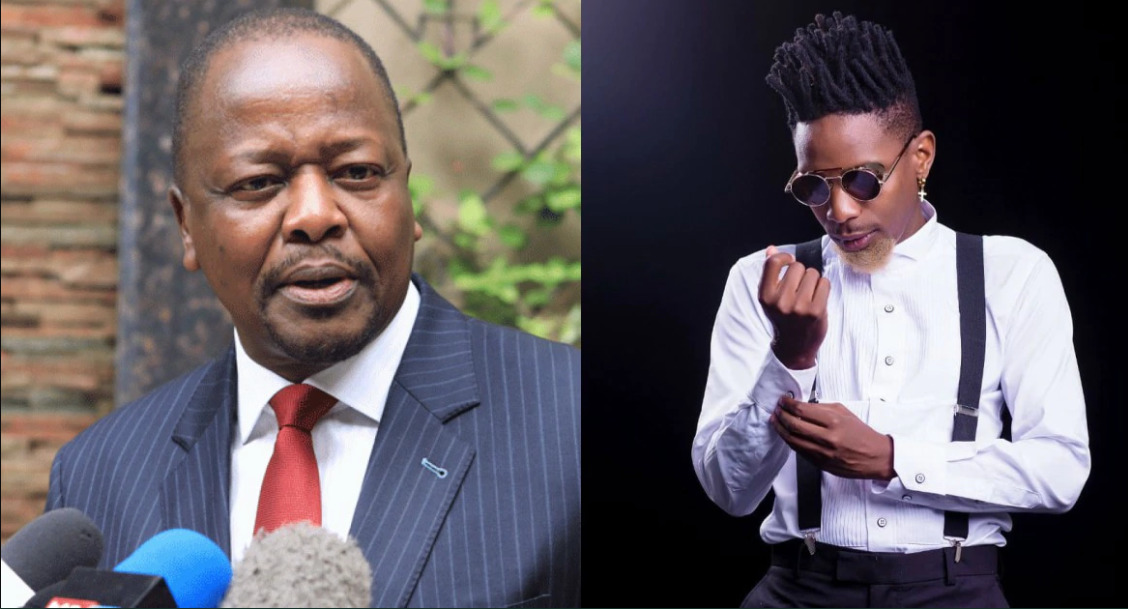 Watch: Eric Omondi cracks up Kenyans in recent imitation of Health CS Mutahi Kagwe’s press briefings