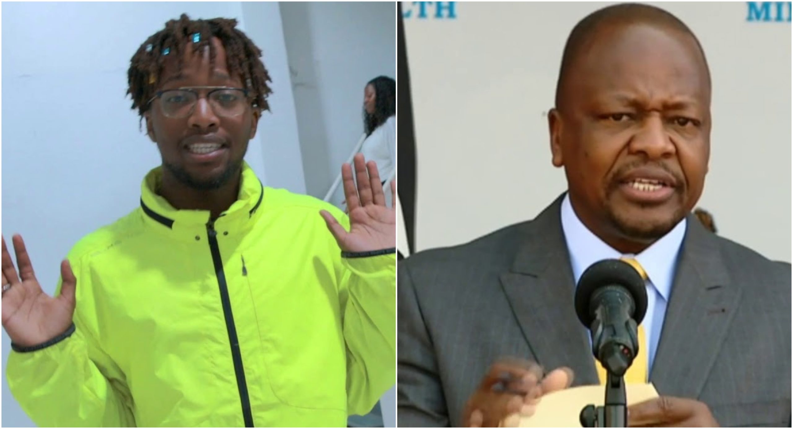 CS Mutahi Kagwe´s son who is a rapper and IT guru impresses Kenyans (Video)