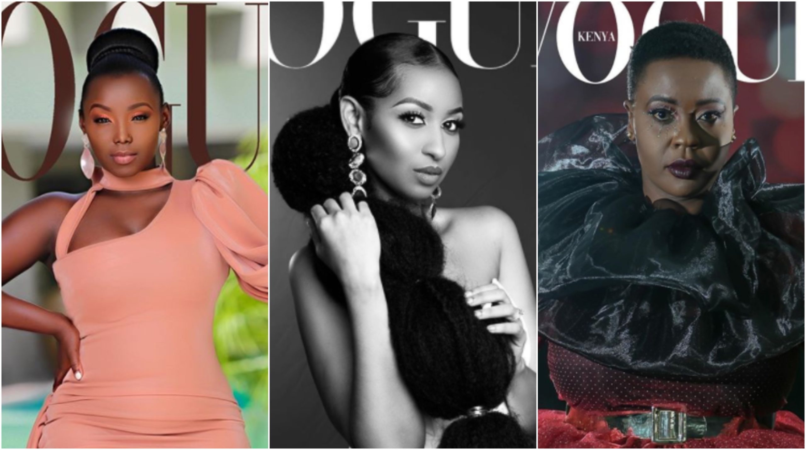 Kenyan female celebrity featured on CNN after unique Vogue challenge (Photos)
