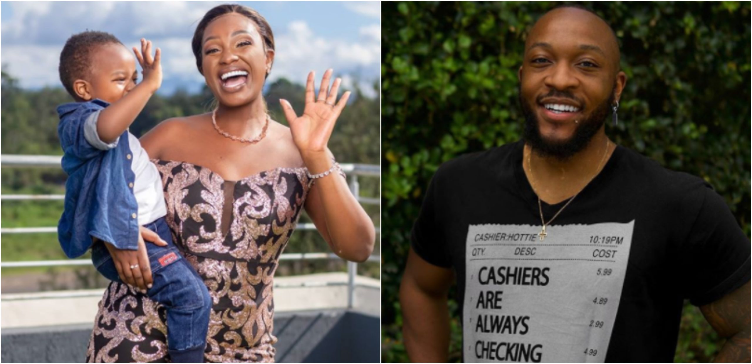 How Maureen Waititu´s baby daddy, Frankie Just Gym It marked Father´s Day (Video)