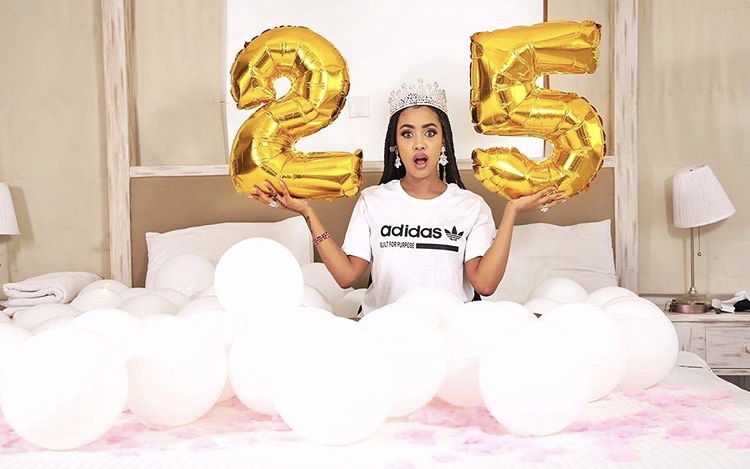 Wataona gere! How Tanasha Donna marked her lit 25th birthday  (Photos)