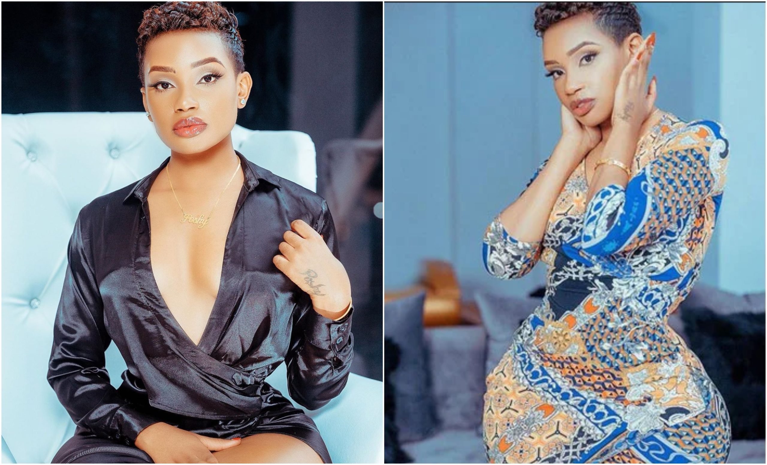 Tanzania’s extra curvy socialite Poshy Queen engaged to longtime lover! (Photos)