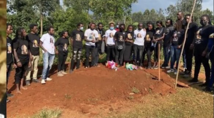 One of the four friends killed in Kitengela finally laid to rest (Photos)