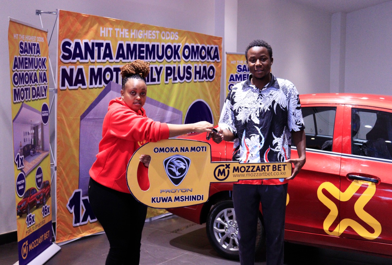 Two cars gone! Car wash attendant wins the 2nd Omoka na Moti car from Mozzartbet!