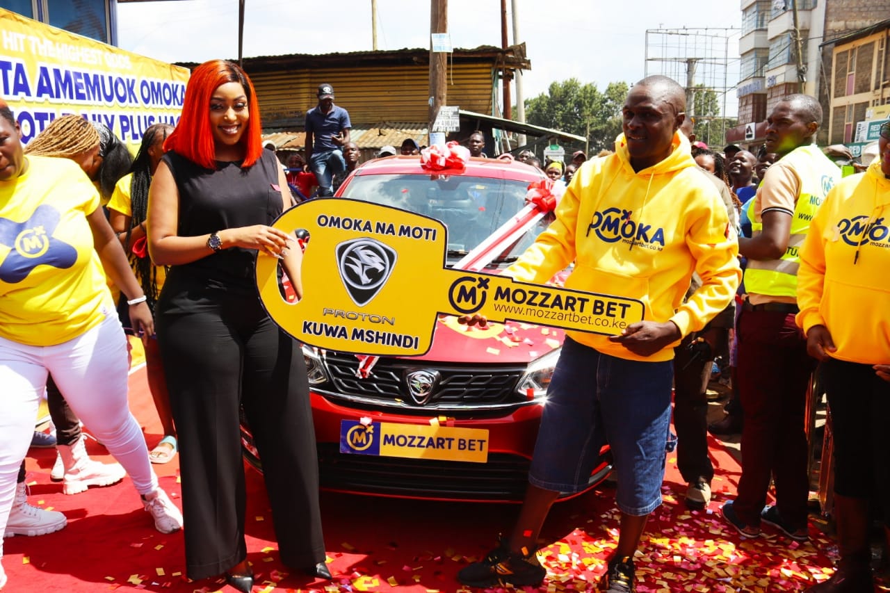 Pomp and colour as Kawangware carpenter claims his Omoka na Moti prize