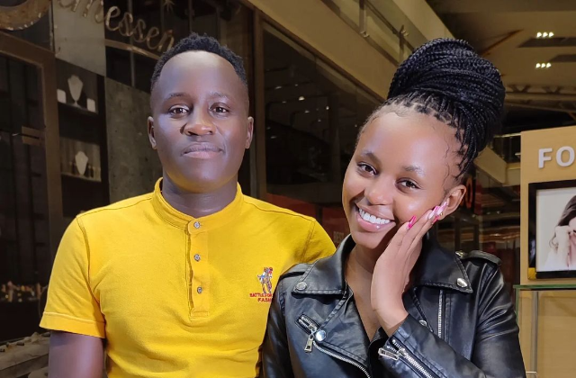 Nicholas Kioko & His Girlfriend Wambo Ashley Introduce Their Twin Boys To The World (Photo)
