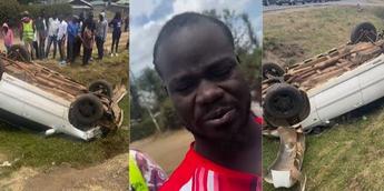 Mulamwah Survives Grisly Accident With Minor Injuries