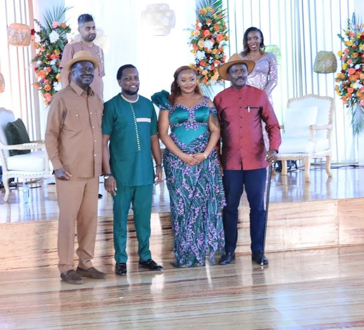 Kalonzo Musyoka’s son holds wedding filled with powerful dignitaries