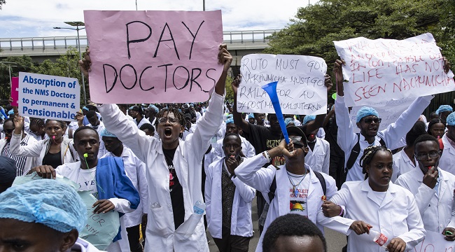 Kenyan Doctors Return To Work But Intern Issue Remains Unsettled