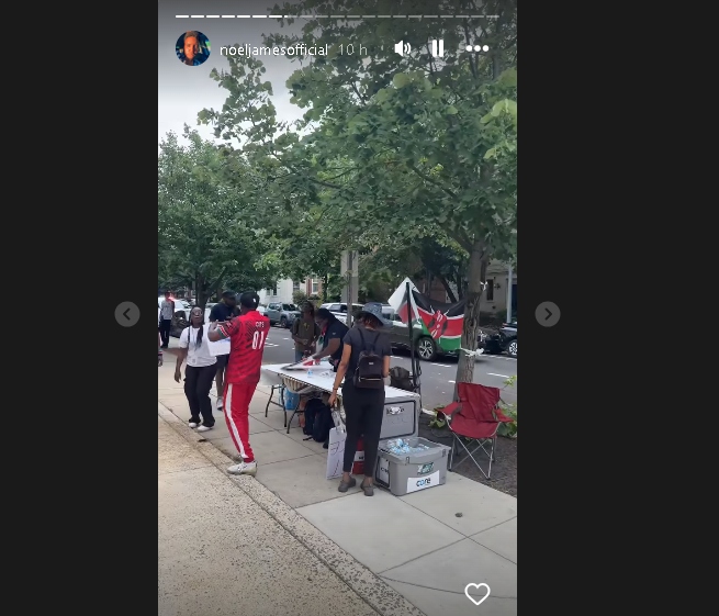 Kenyans in the US Hold Peaceful Protest at Washington Embassy