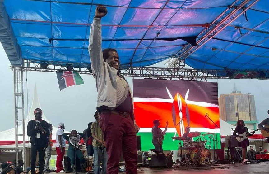Omtatah Warmly Received at Shujaaz Concert in Uhuru Park