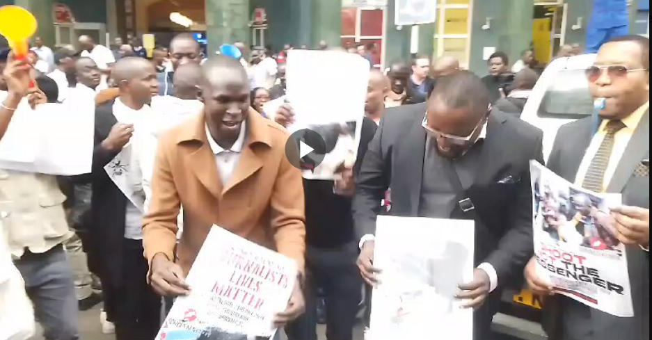Journalists Stage Countrywide Protests Against Police Brutality