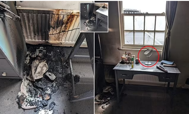 Couple’s House Burns Down Because of a Reflection From a Mirror
