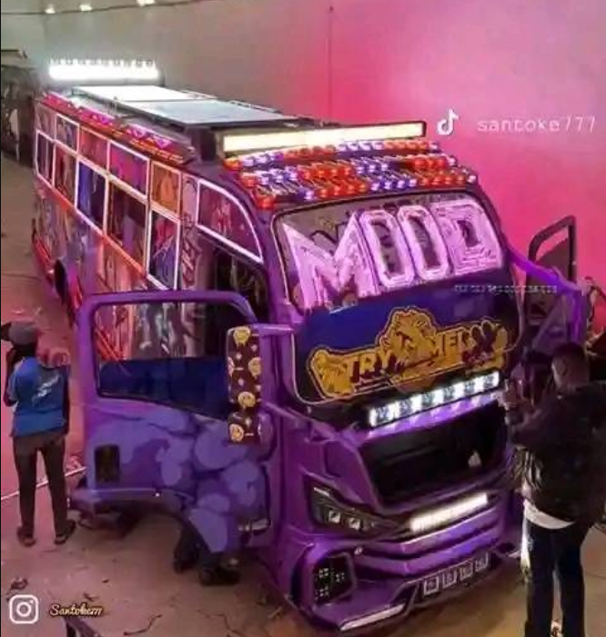 George Ruto’s Solar-Powered ‘Mood’ Matatu Returns to Garage After Grand Launch Setback
