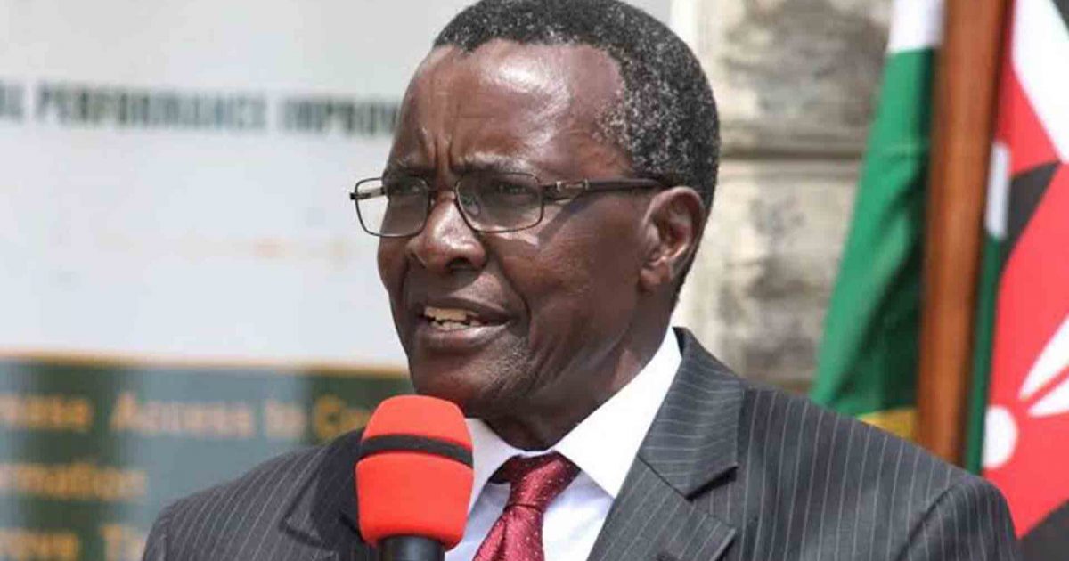 Former CJ David Maraga Slams Parliament For Failure To Impeach President Ruto