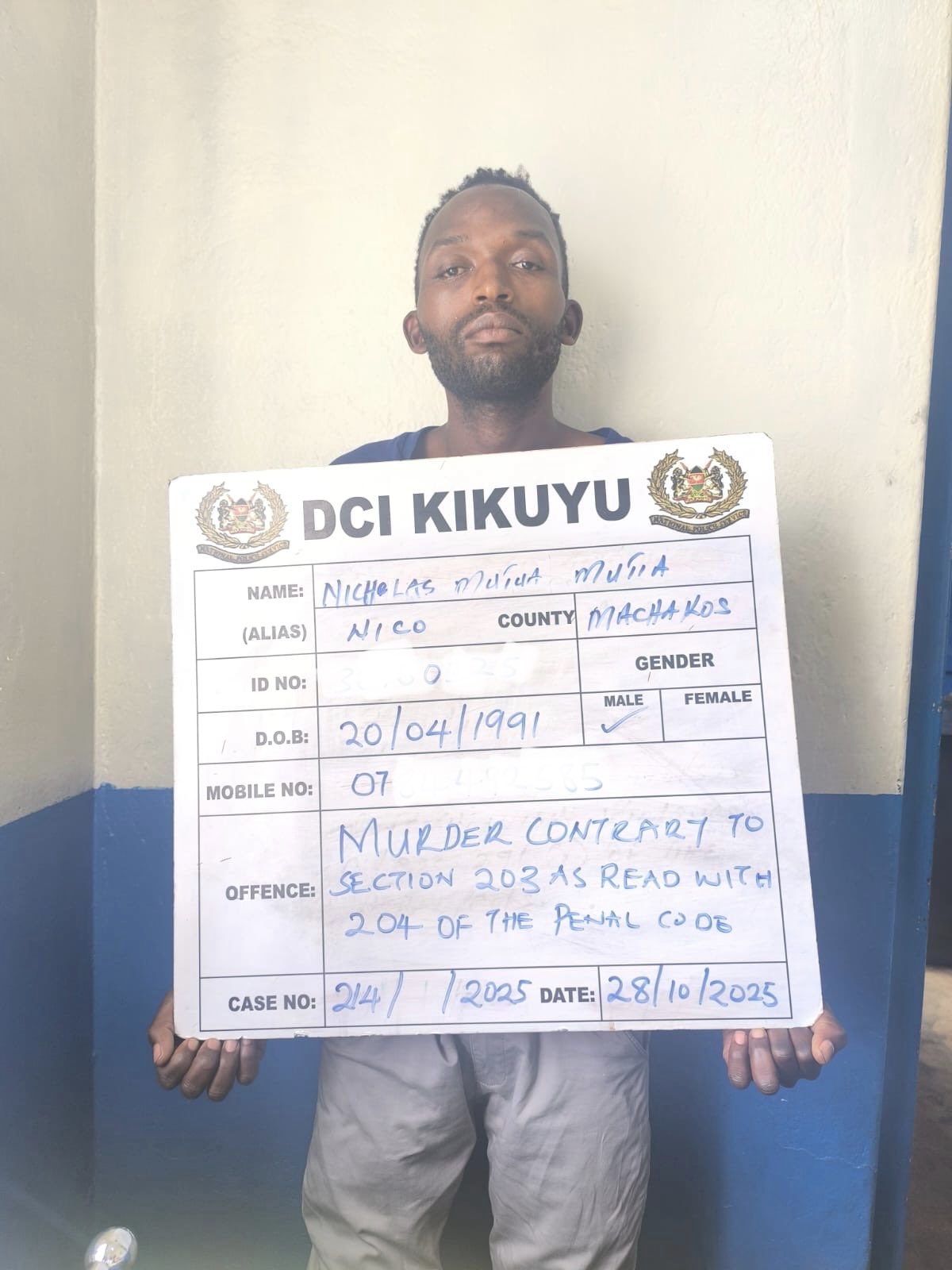 University of Nairobi Student Found Dead in Kikuyu; Boyfriend Arrested Over Murder