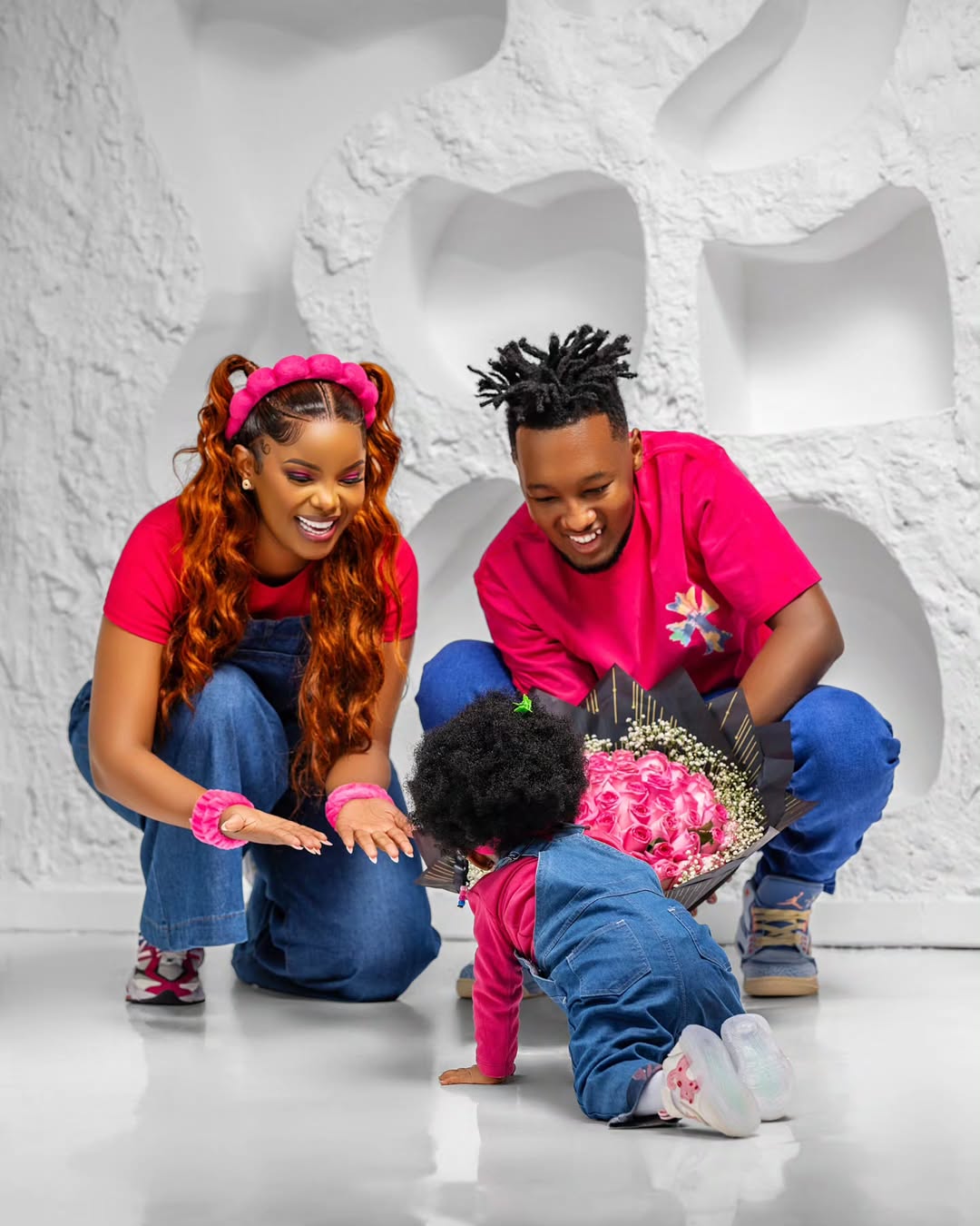 Dorea Chege discusses her difficult labour during the birth of her daughter