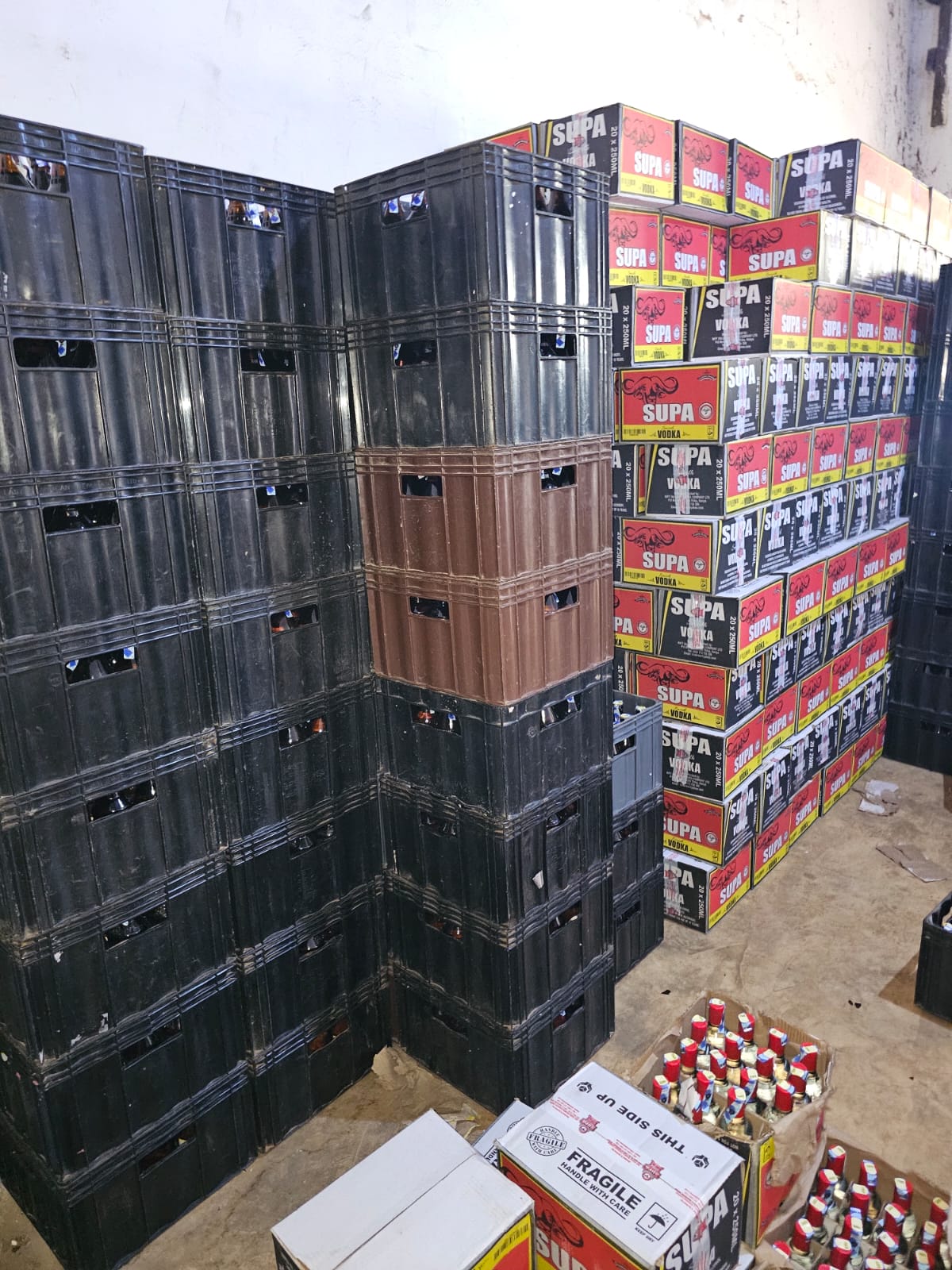 NACADA seizes a whopping Kshs 5 mill worth of fake alcohol