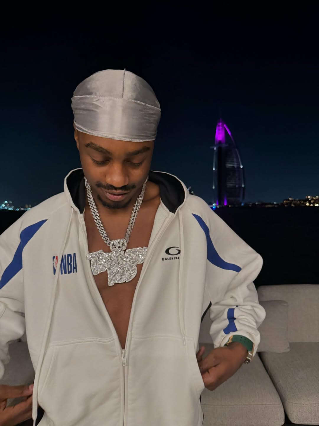 Rapper Lil TJay arrested in connection to Offset’s shooting