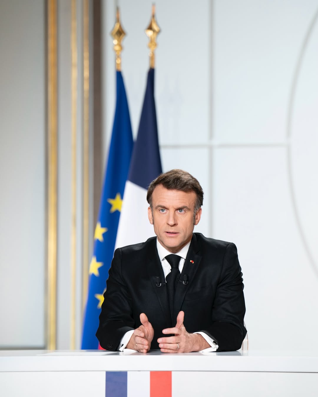Why it happened: Macron tells “Go Outside” to audience members