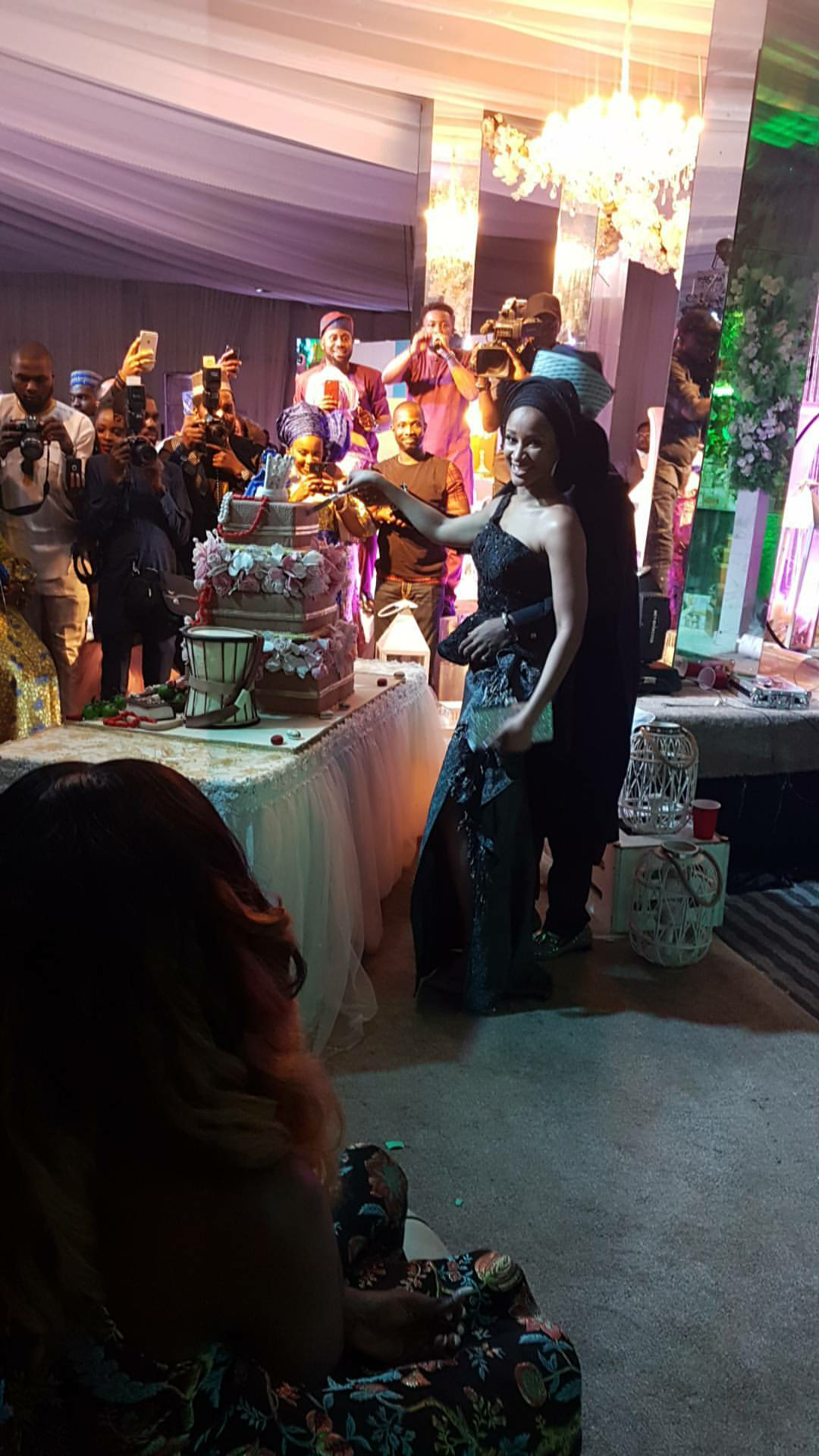 Ceebrity couples that  were in attendance at Banky and Adesuwa’s traditional wedding