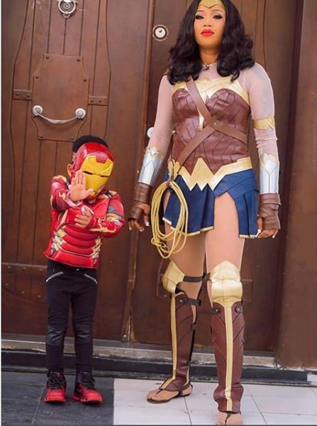 Rock battle: Toyin Lawani or Wonder Woman, Gal Gadot