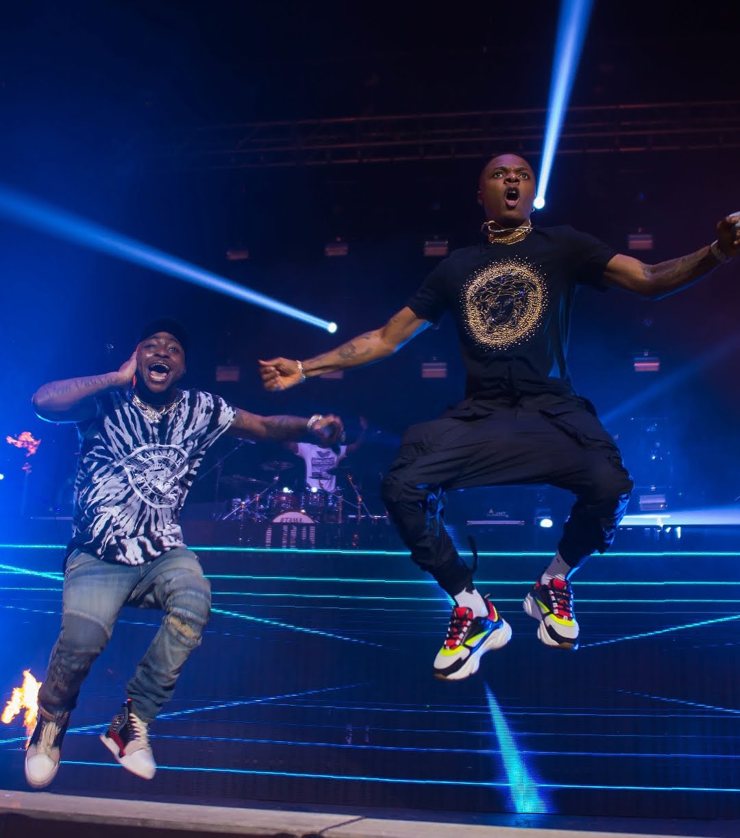 Wizkid Made a Surprise Appearance at Davido’s 30 Billion UK Tour Last Night