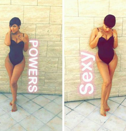 OMG!!!! Gifty Powers so got a powerful curvy body