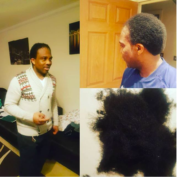 Couple Goals? Ogbonna Kanu, Cuts Off Hair For Wife, Laura Ikeji