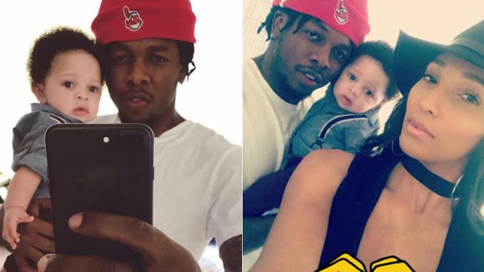 Runtown shares photo of his cute son, Zamar
