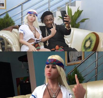 Nigerian Singer Flaunts Sex Doll on Social Media, Names it Tontoh