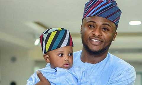 Cute Photo of Ubi Franklin and Son Jayden