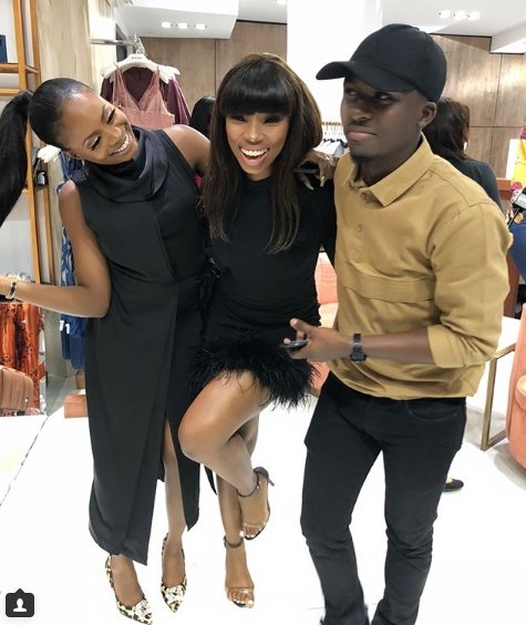 BamBam and Lolu Pictured with Kiki Osinbajo || Photos