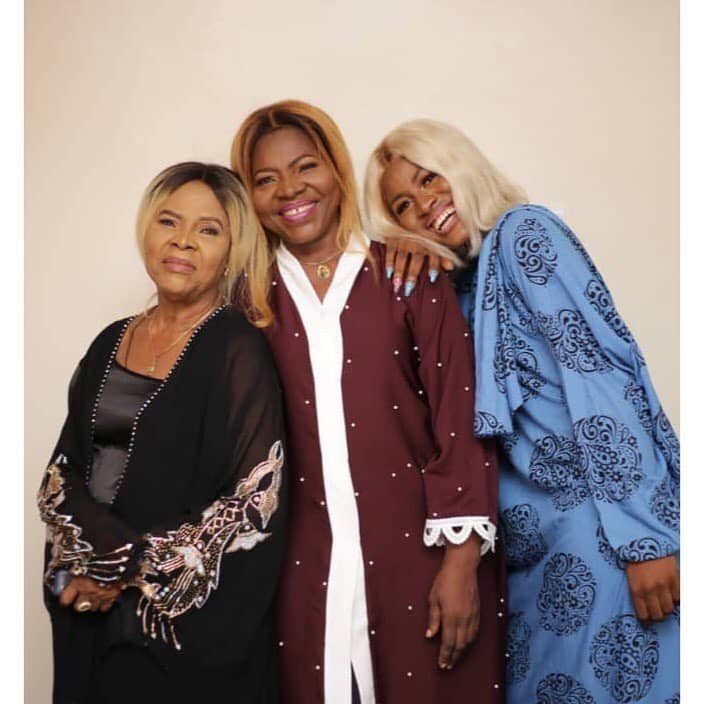 Lovely photos of BBNAIJA Alex, her mum and her grandmother