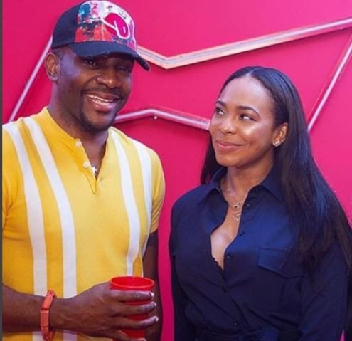 Cute smiles from Tboss and Ebuka Obi-Uchendu in this photo