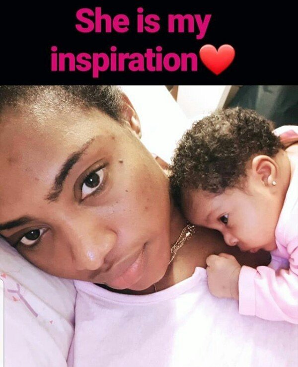 Cute photo of actress Ireti Doyle’s granddaughter