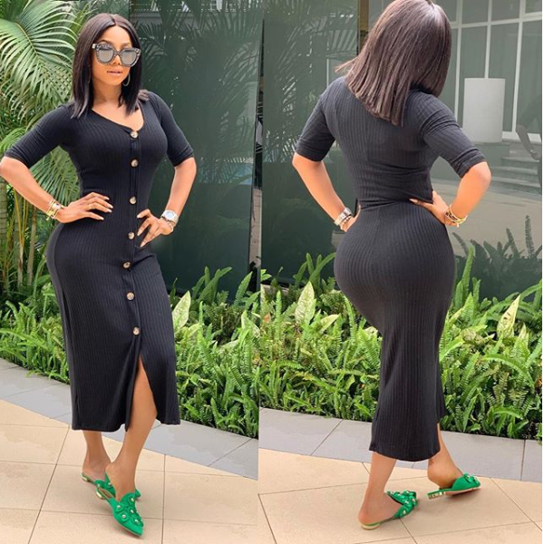 Toke Makinwa says only broke men complain about women loving money