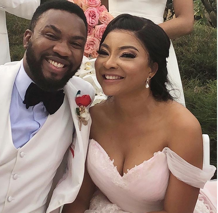 Lovely Photos from Linda Ejoifor and Ibrahim Suleimn’s White Wedding