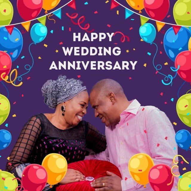 Gospel Singer, Tope Alabi and her Husband Soji, Celebrate Wedding Anniversary with Adorable Photo