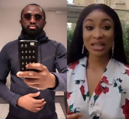 Exchange of love words between Tonto Dikeh and her ex, Mark Cartier