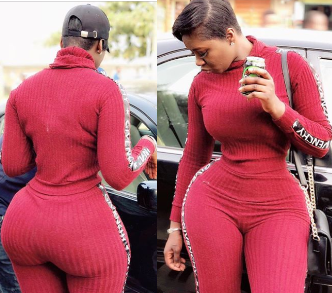 Princess Shyngle flaunts her big backside in new photos