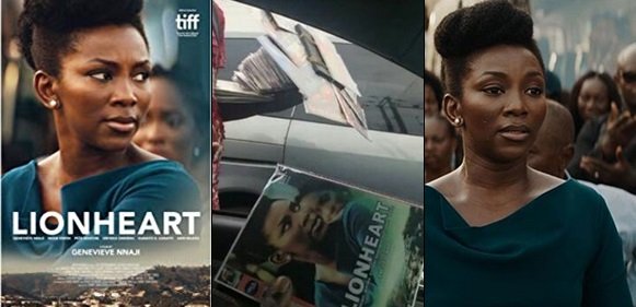 Pirated Copies of Genevieve’s Lion Heart Sold for N150 in Lagos Traffic