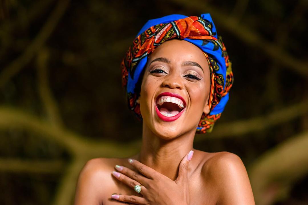 Ntando Duma shares baby daddy drama in public